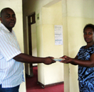 Orphans Foundation Fund donated a dental drill to the dental department of Mt. Meru hospital in Arusha Tanzania Africa